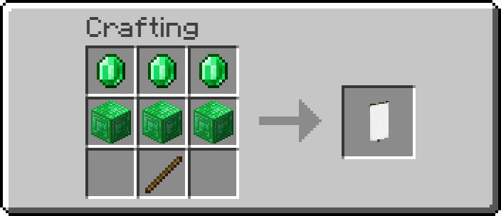 White Banner Crafting Recipe